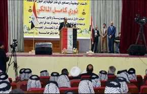 المالكي: التسوية السياسية لن تشمل البعث ومن أدخل الارهاب