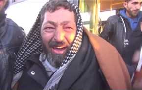 فيديو؛ مسلحون يبكون من هول هزيمة حلب ويقولون.. نحن نسوان!!