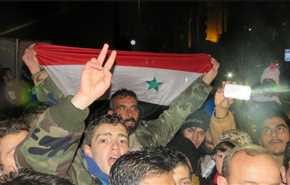 اخر فيديو حول احتفالات اهالي حلب بالنصر