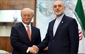 صالحي يجري محادثات مع امانو في طهران