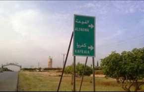 صورة دخول الباصات إلى الفوعة