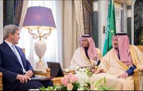 الملك السعودي يبحث مع كيري بالرياض الأوضاع بالشرق الأوسط