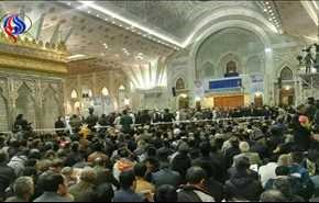 جثمان الفقيد آية الله هاشمي رفسنجاني يوارى الثرى في مرقد الامام الخميني (رض)