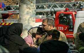 توالي برقيات التعازي بحادث انهيار مبنى 