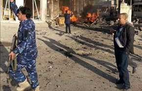انفجار سيارة مفخخة وسط مدينة الرمادي