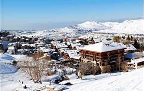 عاصفة ثلجية تضرب لبنان