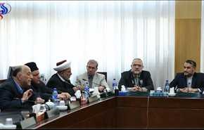 بالصور.. لبنانيون يلتقون عبداللهيان بمناسبة ذكرى انتصار الثورة الاسلامية