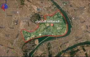 العثور على 3 منصات اطلاق صواريخ بعد تعرض المنطقة الخضراء لقصف