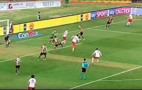 بالفيديو .. هدف غريب في الدوري الإيطالي السيرا B