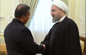 الرئیس روحانی یستقبل المبعوث الخاص للرئیس الاندونیسی