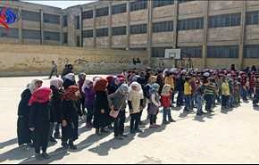 بالفيديو؛ هيئة إعادة الإعمار الايرانية تنهي ترميم 55 مدرسة في حلب وريفها