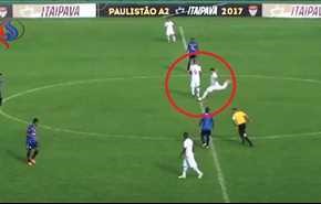 بالفيديو... هدف برازيلي عابر للقارات!