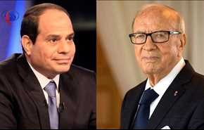 السيسي والسبسي يشيدان بجهود العراق في مكافحة الارهاب