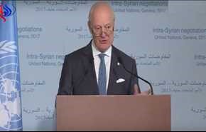 دي ميستورا يتحدث عن تقدم في مفاوضات جنيف