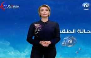 شاهد مذيعة تونسية تشعل مواقع التواصل الاجتماعي بهذا التصرف!