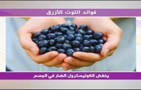 فوائد التوت الأزرق
