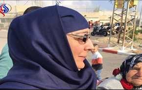 صور وفيديو.. الإفراج عن عميدة الأسيرات لينا الجربوني و