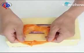 بالفيديو.. أسهل طريقة لترتيب الأكياس الفارغة