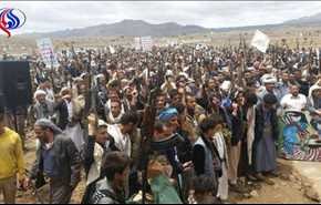 قبائل صامدة بالجوف تعلن النفير العام في مواجهة العدوان وتسير قافلة دعم