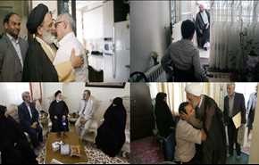 قائد الثورة يرسل مبعوثين لتفقد اوضاع المضحين وتكريمهم+صور