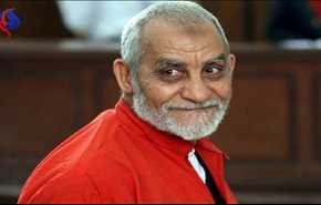 المؤبد لمحمد بديع مرشد الإخوان المسلمين في مصر