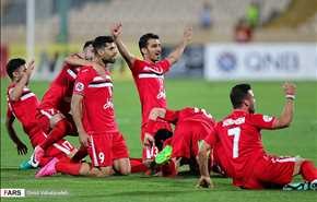مباراة فريق برسبوليس طهران والوحدة الاماراتي /صور