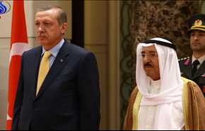 لماذا اصطحب أردوغان معه طاقم مسلسل تركي الى الكويت؟