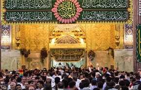 الاحتفال بذكرى مولد الامام المهدي (عج) في كربلاء