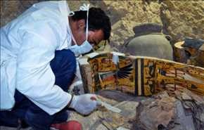 اكتشاف 17 مومياء في سراديب في وسط مصر