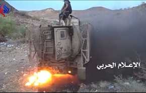 صور: مشاهد نوعية لخسائر قوى العدوان والمرتزقة جنوب تعز