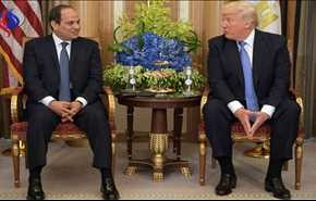بالصور... ماذا قال ترامب عن حذاء السيسي عندما التقاه في السعودية!!
