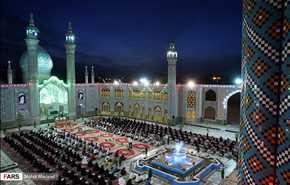 بالصور.. تلاوة القرآن الكريم في ليالي شهر رمضان المبارك عند المراقد المقدسة