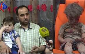 بالفيديو .. الطفل عمران الذي ابكى الملايين، على قناة العالم ووالده يفجر المفاجآت!