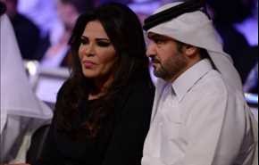 طرد أحلام وزوجها القطري من الإمارات.. والسبب 