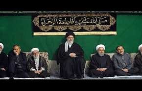 قائد الثورة يحضر مراسم العزاء بذكرى استشهاد الامام علي (ع)