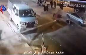 فيديو... سرق سيارة اخیه ليلاً، وبعد ذلك وقعت الكارثة!