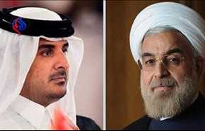 رسالة شفوية من الرئيس الإيراني لأمير قطر