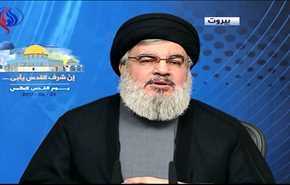 السيد نصرالله: سوريا عقبة أمام أي تسوية عربية شاملة مع  الكيان الإسرائيلي