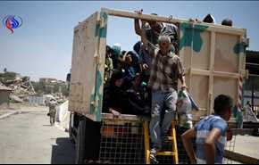 انتحاري يفجر نفسه بين نازحين من الموصل