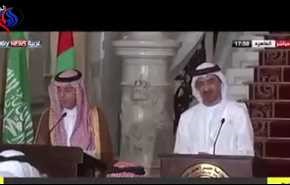 بالفيديو..بن زايد يحبس ضحكته أثناء حديث الجبير ويشعل مواقع التواصل