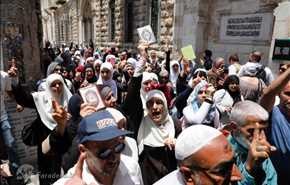 عنف قوات الكيان الصهيوني بحق الفلسطينيين في القدس المحتلة