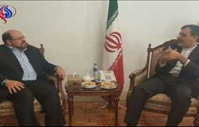 ممثل حماس في طهران ينقل رسالة من هنية الى الرئيس روحاني
