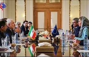 ماذا دار في لقاء موغيريني بظريف في طهران؟