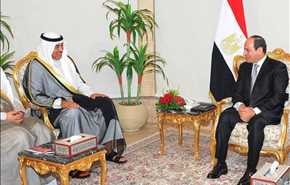 الرئيس المصري يعلن دعمه لوساطة أمير الكويت لحل الأزمة