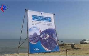 وضع حجر الأساس لبناء أول مسجد على الماء بجزيرة كيش الإيرانية