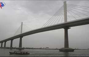 بالفيديو: افتتاح جسر الشهيد السيد محمد باقر الصدر  في العراق، هذه مميزاته..