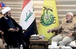 أبو مهدي المهندس يلتقي أمين عام حركة النجباء ، ماذا دار بينهما؟