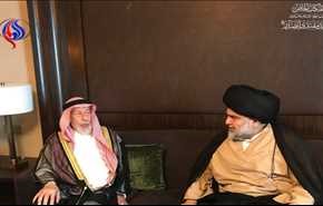 بالفيديو.. ما الذي دار بين أحمد الكبيسي والسيد الصدر خلال لقائهما في الامارات
