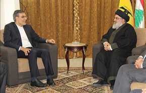 جابري انصاري يلتقى السيد حسن نصرالله