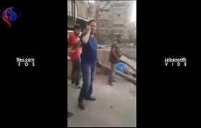 بالفيديو...حالة من الهلع تصيب بيروت !